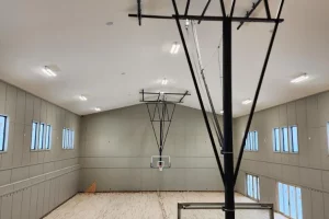 home indoor basketball court